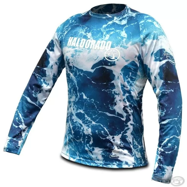 HALDORÁDÓ Nyári póló hosszú ujjú Camou Blue XL / 1