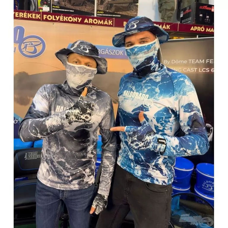 HALDORÁDÓ Nyári póló hosszú ujjú Camou Blue XL / 6