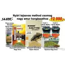 HALDORÁDÓ Nyári recept 9 - Nyári tejsavas method csomag nagy amur horgászathoz