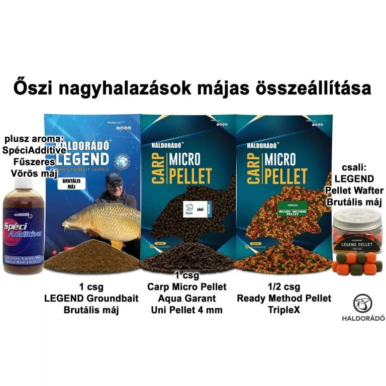 HALDORÁDÓ Őszi recept 12 - Őszi nagyhalazások májas összeállítása / 1