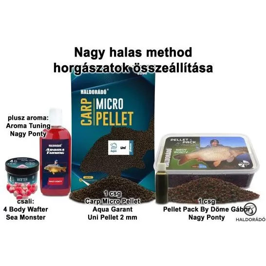 HALDORÁDÓ Őszi recept 4 - Nagyhalas method horgászatok összeállítása termék kép