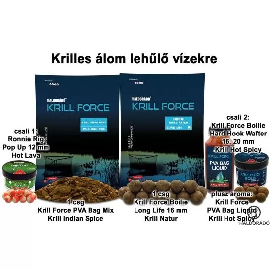 HALDORÁDÓ Őszi recept 9 - Krilles álom lehűlő vízekre termék kép
