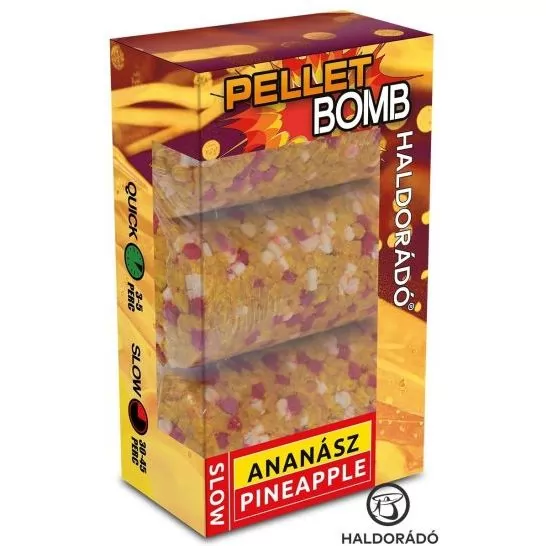 HALDORÁDÓ Pellet Bomb Slow - Ananász