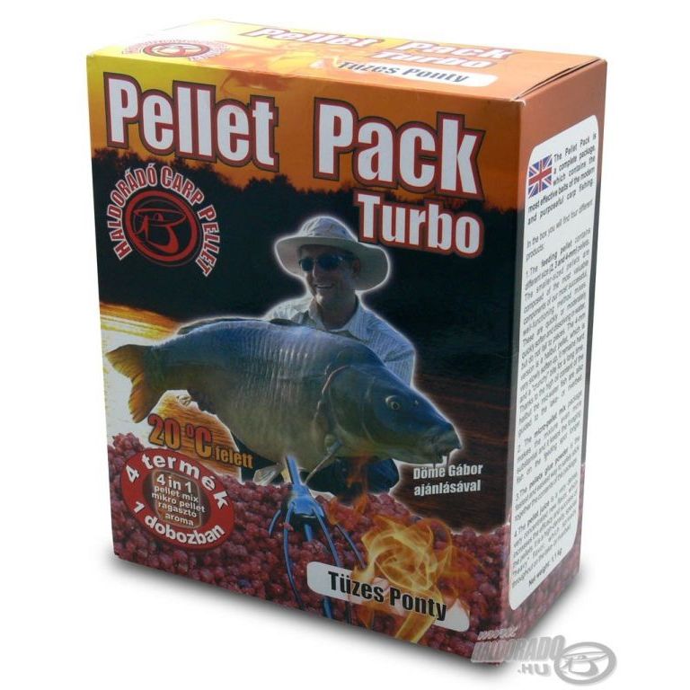HALDORÁDÓ Pellet Pack Turbo - Tüzes Ponty