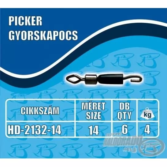HALDORÁDÓ Picker gyorskapocs