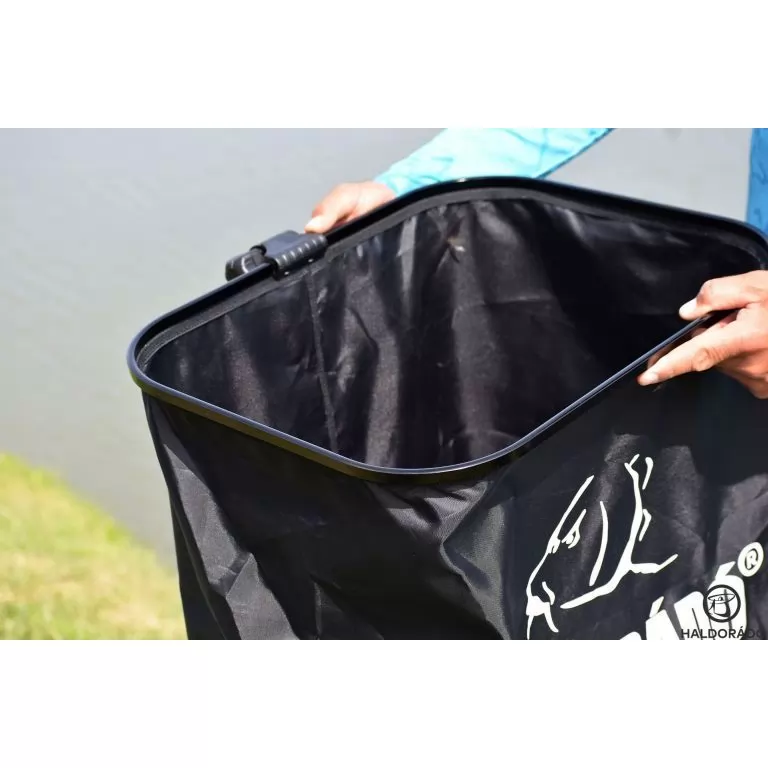 HALDORÁDÓ Power Carp Zip Mesh 4 m - verseny haltartó erősített aljú, cipzáros, hordtáskával / 13