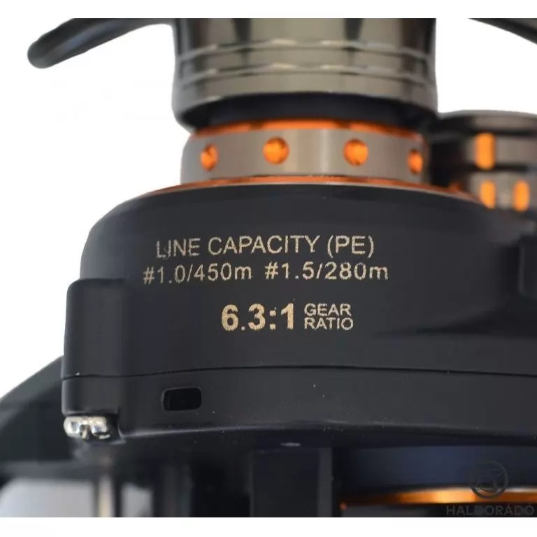 HALDORÁDÓ Predator Gold Zone Baitcast T120L erős univerzális multiplikátoros pergető orsó / 10