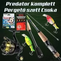 HALDORÁDÓ Predator Komplett Pergető szett Csuka