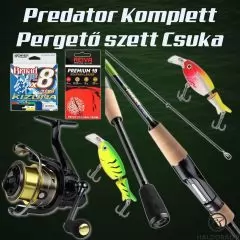 HALDORÁDÓ Predator Komplett Pergető szett Csuka