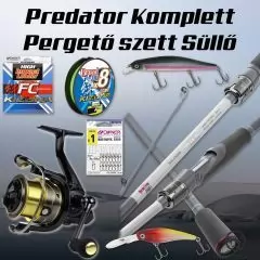 HALDORÁDÓ Predator Komplett Pergető szett Süllő