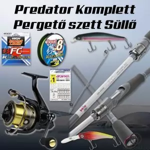 HALDORÁDÓ Predator Komplett Pergető szett Süllő