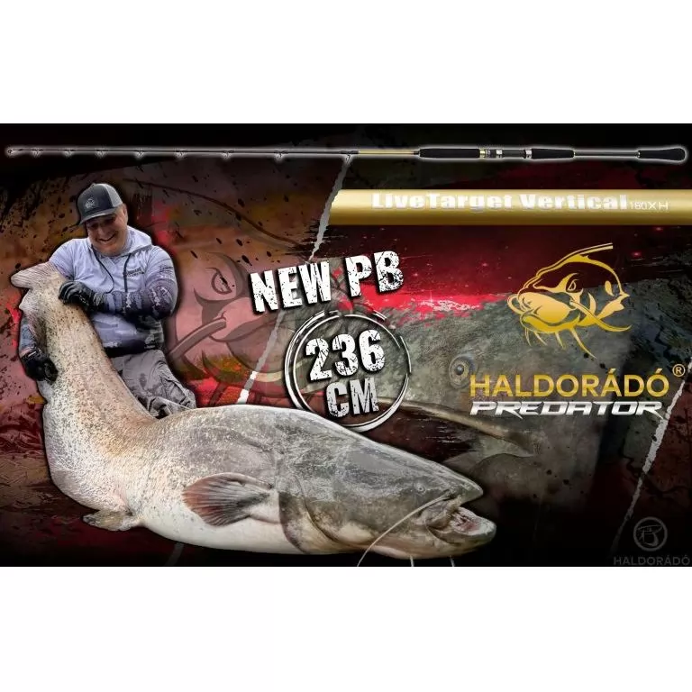 HALDORÁDÓ Predator LiveTarget Vertical 180XH horgászbot / 1