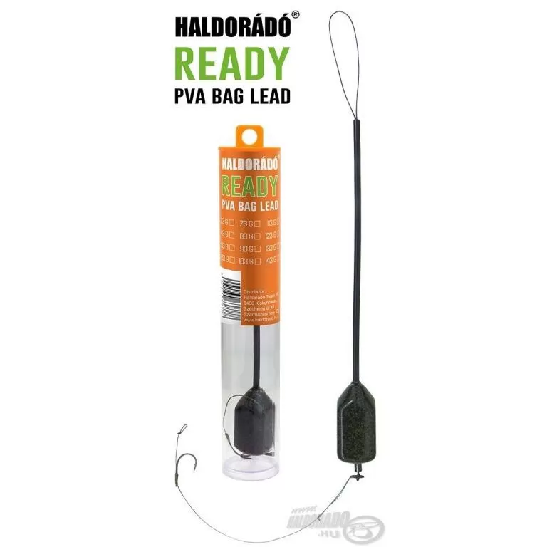 HALDORÁDÓ READY PVA Bag Lead 123 g - bevetésre kész PVA Bag végszerelék / 1