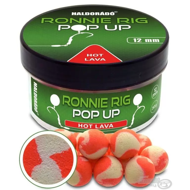 HALDORÁDÓ Ronnie Rig Pop Up 12 mm - Hot Lava / 1