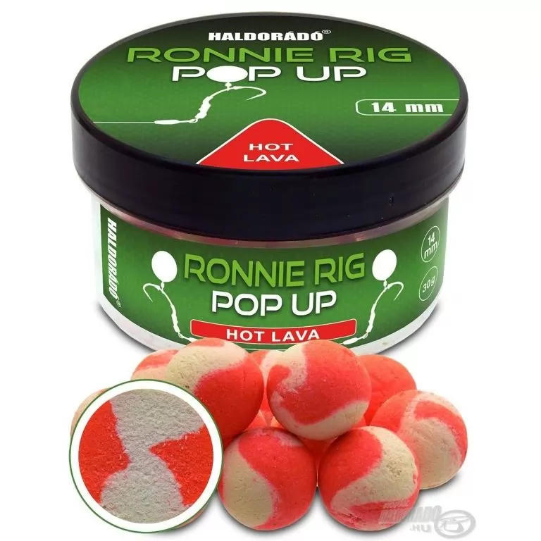 HALDORÁDÓ Ronnie Rig Pop Up 14 mm - Hot Lava / 1