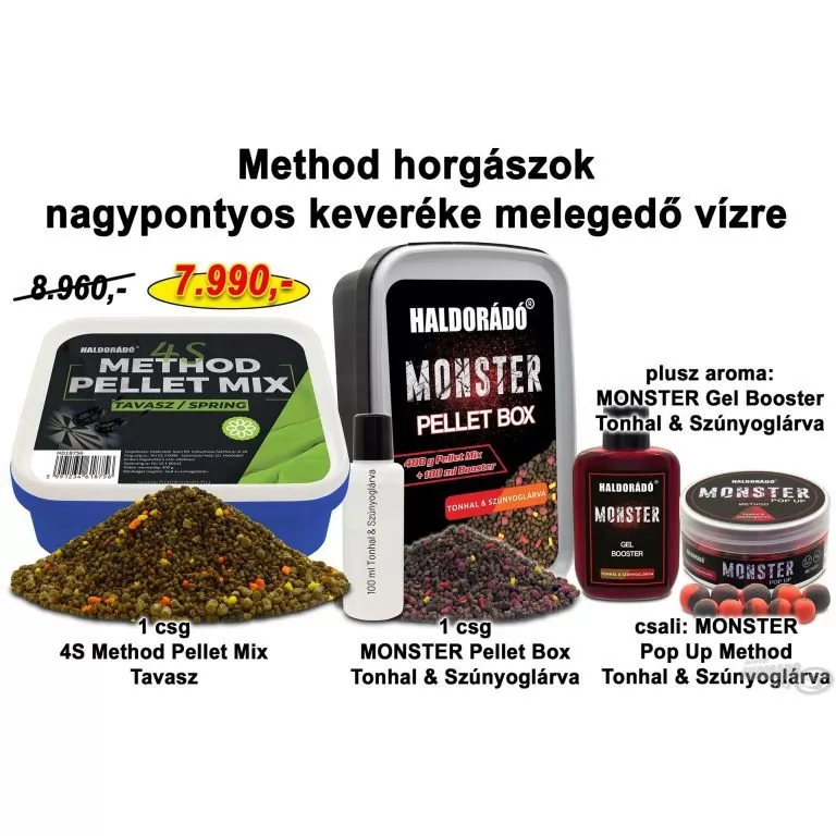 HALDORÁDÓ Tavaszi recept 6 - Method horgászok nagypontyos keveréke melegedő vízre / 1