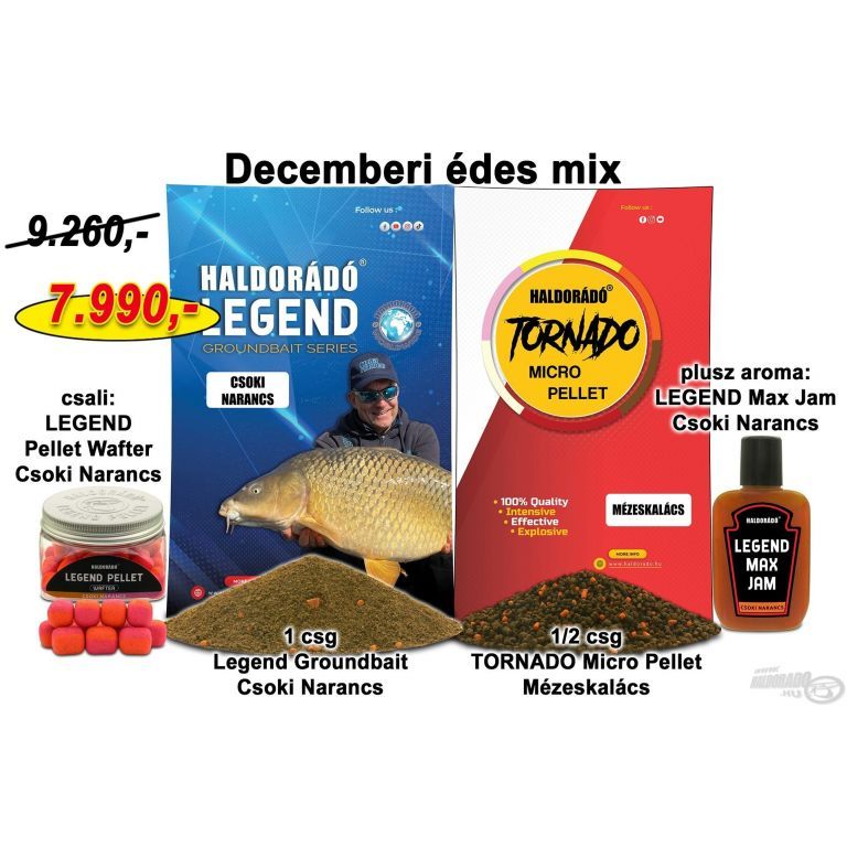 HALDORÁDÓ Téli recept 1 - Decemberi édes mix