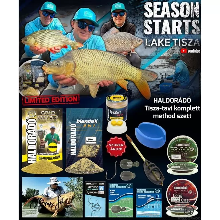 HALDORÁDÓ Tisza-tavi komplett method szett / 1