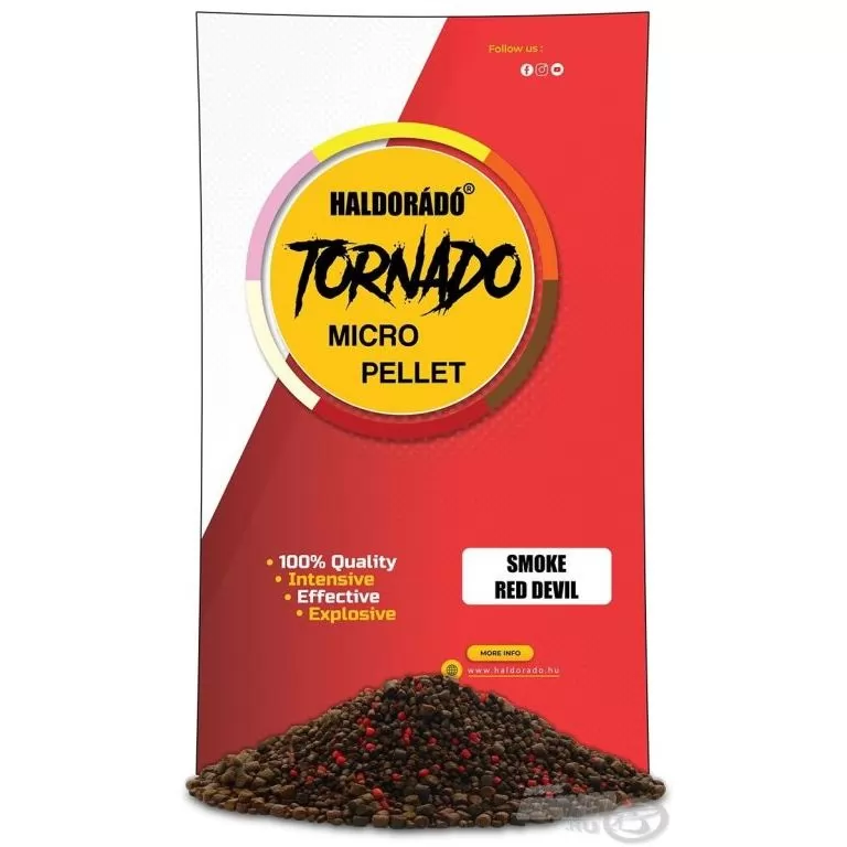 HALDORÁDÓ TORNADO Smoke Micro Pellet - Red Devil / 1