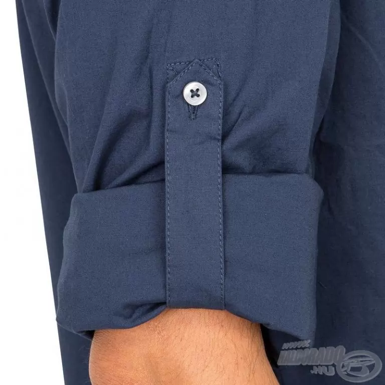 HALDORÁDÓ TRIBORD UPF 40+ UV szűrős ing sötétkék L/XL HALDORÁDÓ TRIBORD UPF 40+ UV szűrős ing sötétkék L/XL