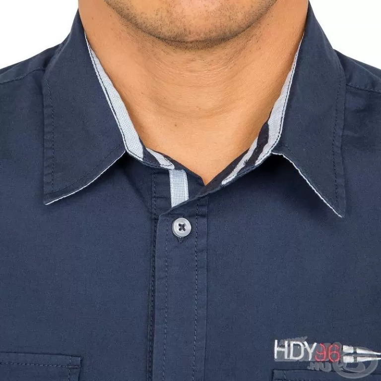 HALDORÁDÓ TRIBORD UPF 40+ UV szűrős ing sötétkék M/L HALDORÁDÓ TRIBORD UPF 40+ UV szűrős ing sötétkék M/L
