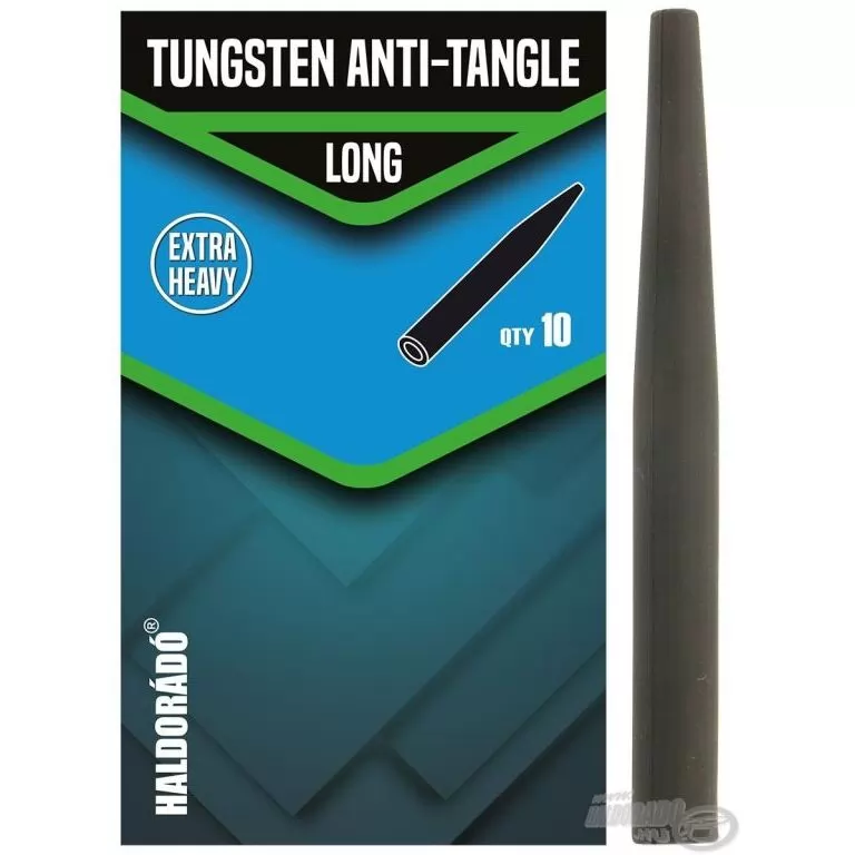 HALDORÁDÓ Tungsten Anti-Tangle Sleeve Long - Volfrám kapocs lezáró gumikúp és gubancgátlócső / 1