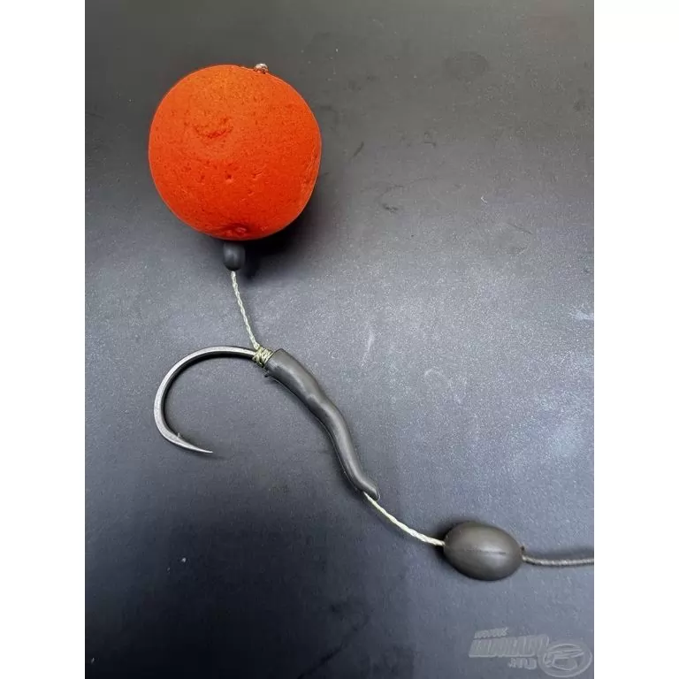 HALDORÁDÓ Tungsten Oval Bead 6 mm - Volfrám horogelőke súlyozó és gumi ütköző / 7