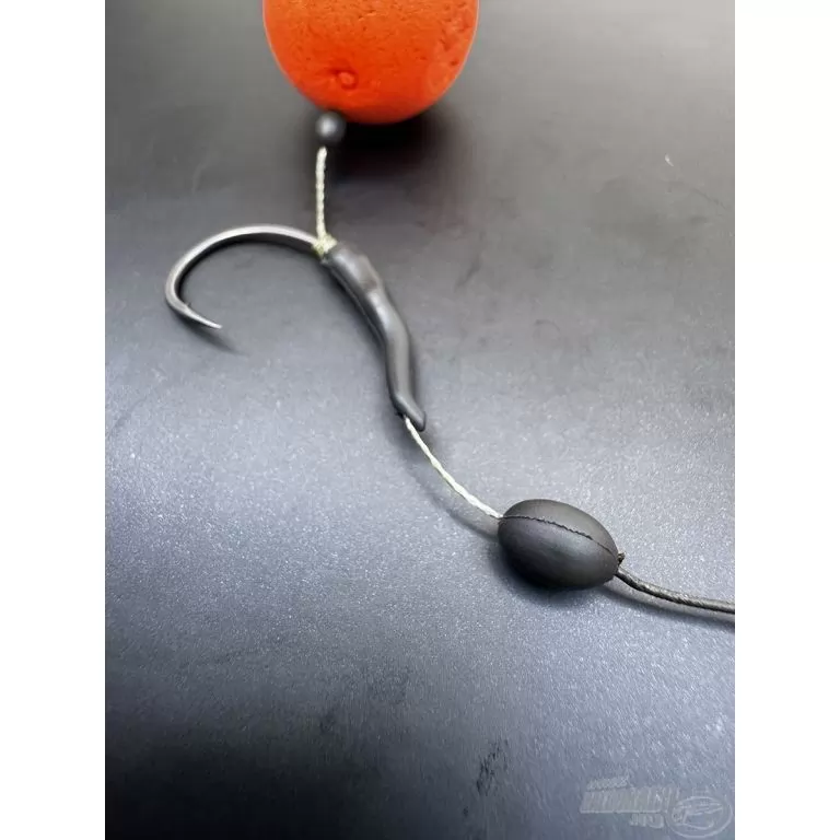 HALDORÁDÓ Tungsten Oval Bead 8 mm - Volfrám horogelőke súlyozó és gumi ütköző / 8