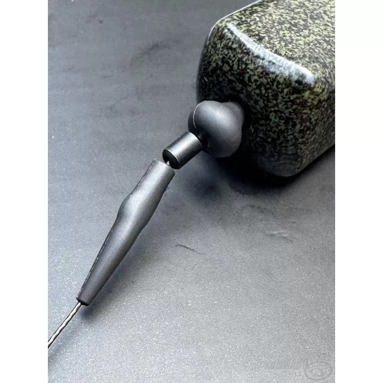 HALDORÁDÓ Tungsten Swivel Beads Large - Volfrám végszerelék megütköztető gumi adapter / 10