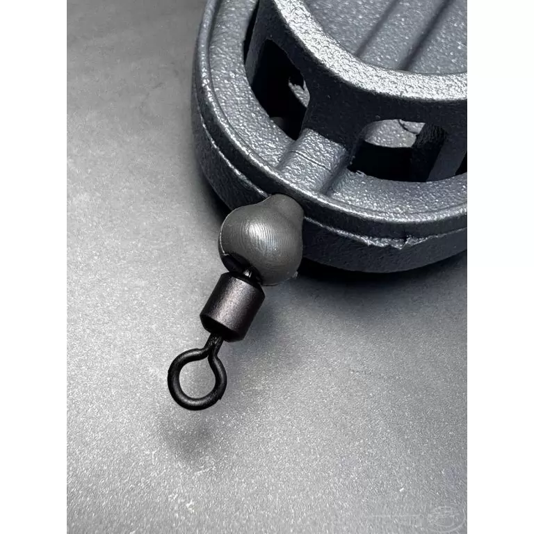 HALDORÁDÓ Tungsten Swivel Beads Small - Volfrám végszerelék megütköztető gumi adapter / 5