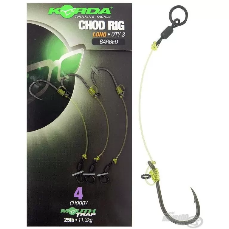 KORDA Chod Rig Long Barbed - 10 / 1