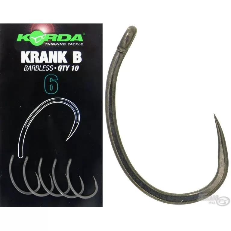 KORDA Krank Barbless - 8 / 1