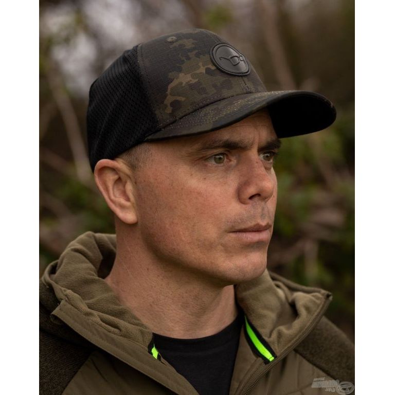 KORDA Logo Patch Cap Dark Camo