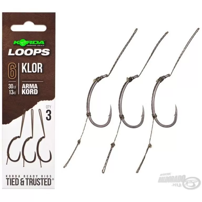 KORDA Loop Rigs Klor 6 - 30 Lbs / 1