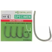 KORUM Xpert Specimen Micro Barbed - 6