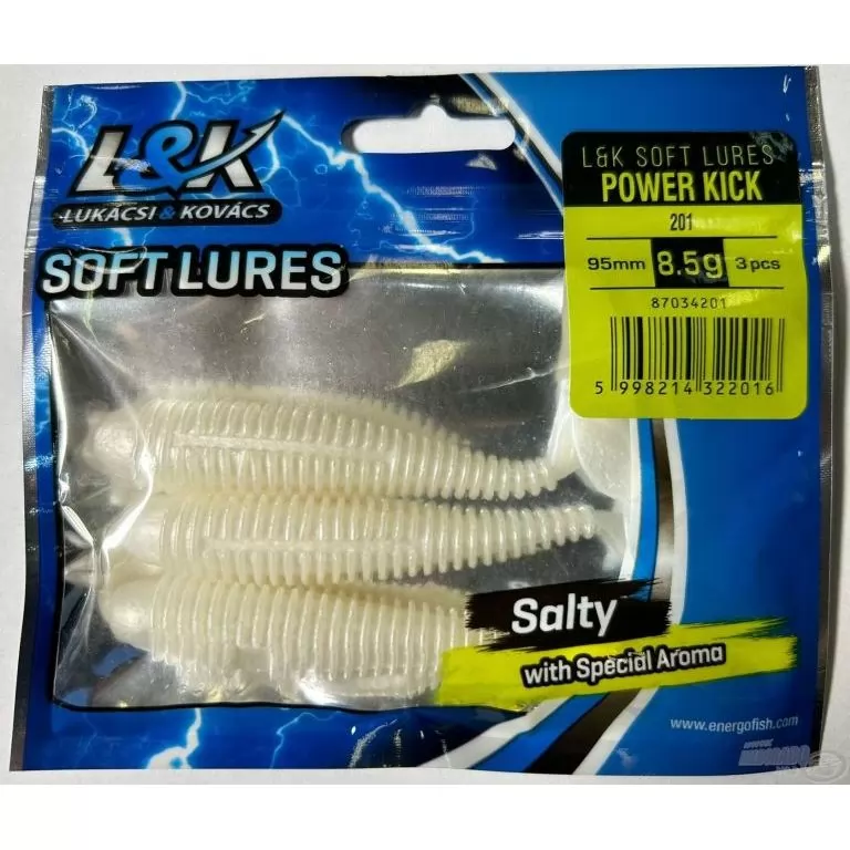 L&K Power Kick 9,5 cm - 201 fehér / 2