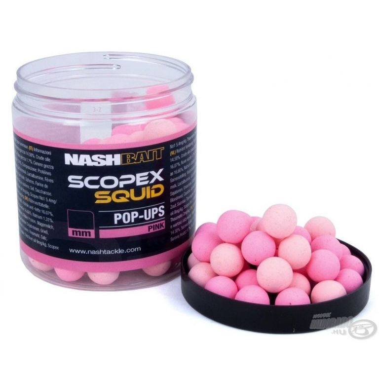 NASH Scopex Squid Pop Up 12 mm Pink