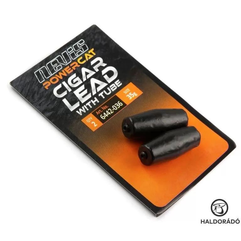 NEVIS Szivarólom harcsázó szerelékhez betétes 40 g - 2 db / 2