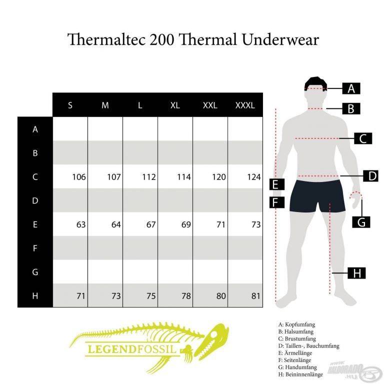 NEVIS Thermaltec 200 Thermo alsóruházat M
