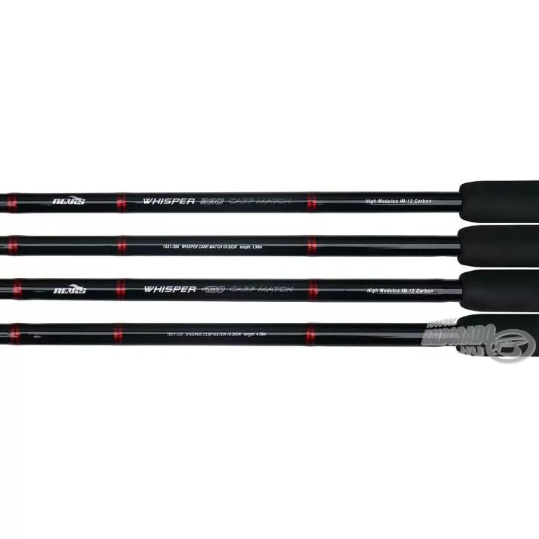 NEVIS Whisper Carp Match 390 horgászbot + Dobókesztyű ujj  / 2