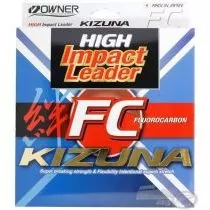 OWNER Kizuna High Impact Leader Fluorocarbon 50 m - 0,41 mm
