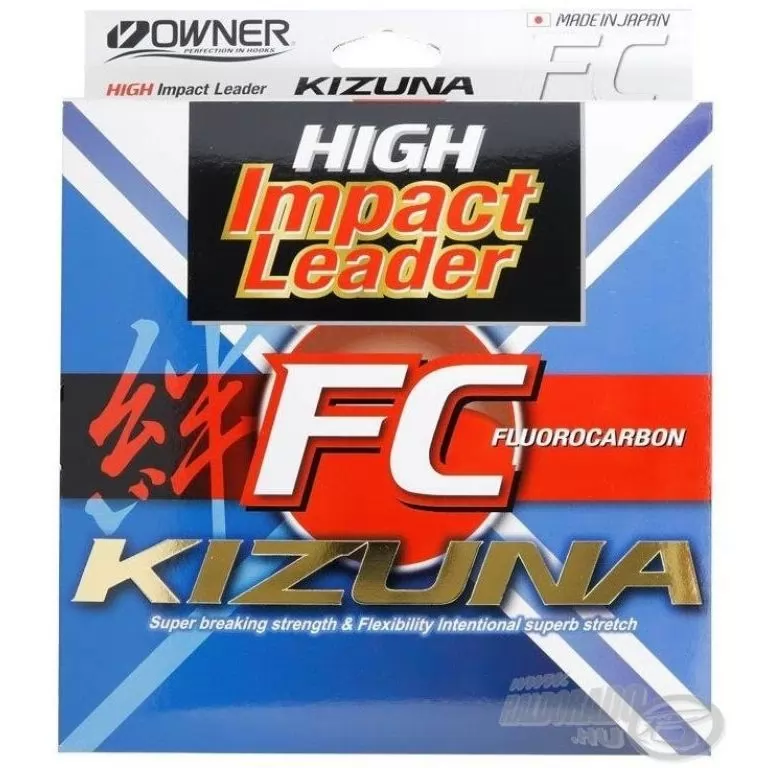OWNER Kizuna High Impact Leader Fluorocarbon 50 m - 0,41 mm / 1