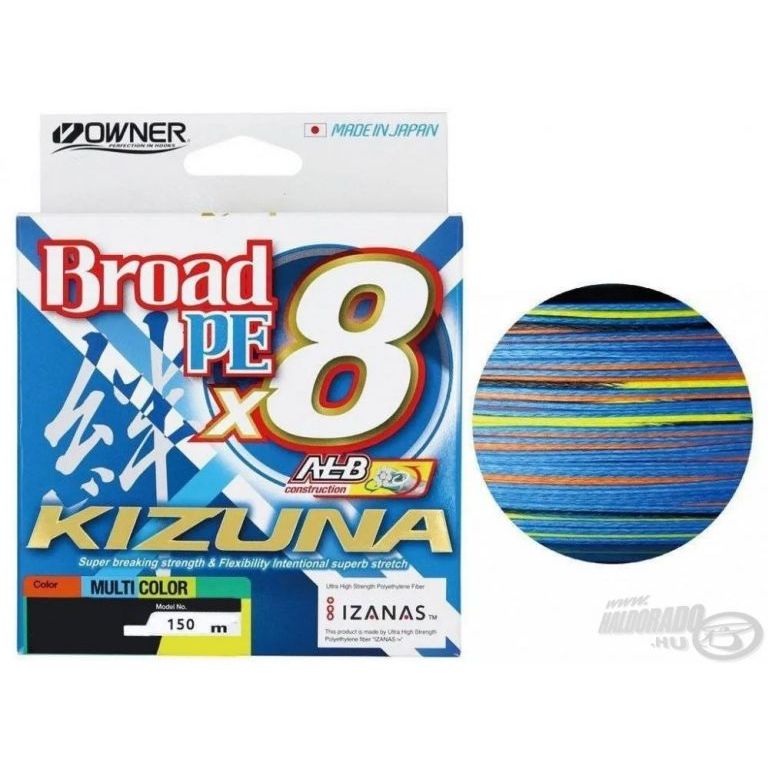 OWNER Kizuna X8 Multicolor 150 m - 0,10 mm