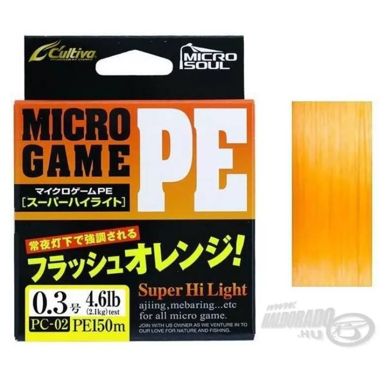 OWNER Micro Game 4X Orange 150 m - 0,09 mm / 1