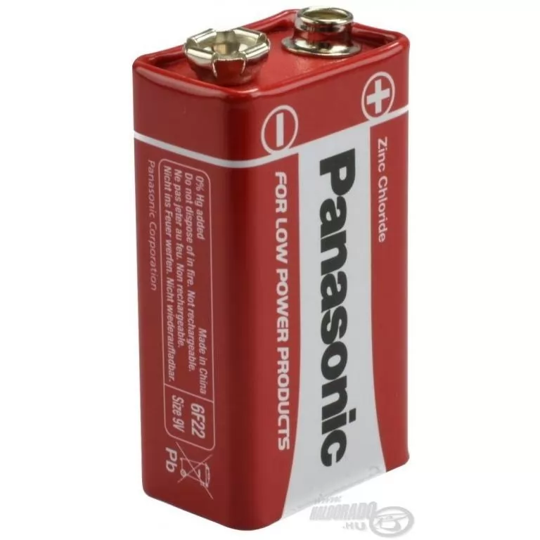 PANASONIC 9V elem Cink-Karbon