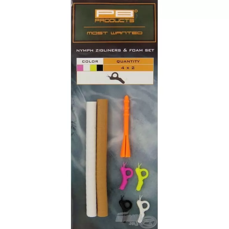 PB PRODUCTS Zigliners & Foam Set - Nymph / 1