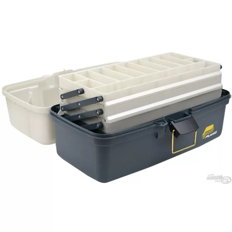 PLANO LG 3 Tray Box Blue / Silver / 2