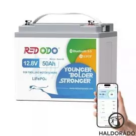 Redodo LiFePO4 12V 50Ah Group23 Bluetooth akkumulátor