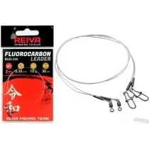 REIVA Fluorocarbon előke 40 cm - 0,60 mm - 2 db