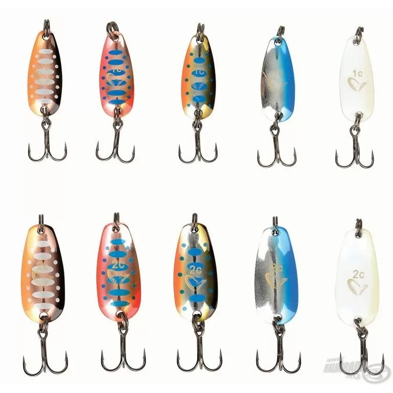SAVAGE GEAR Nails Micro Spoon Kit Sinking / 1